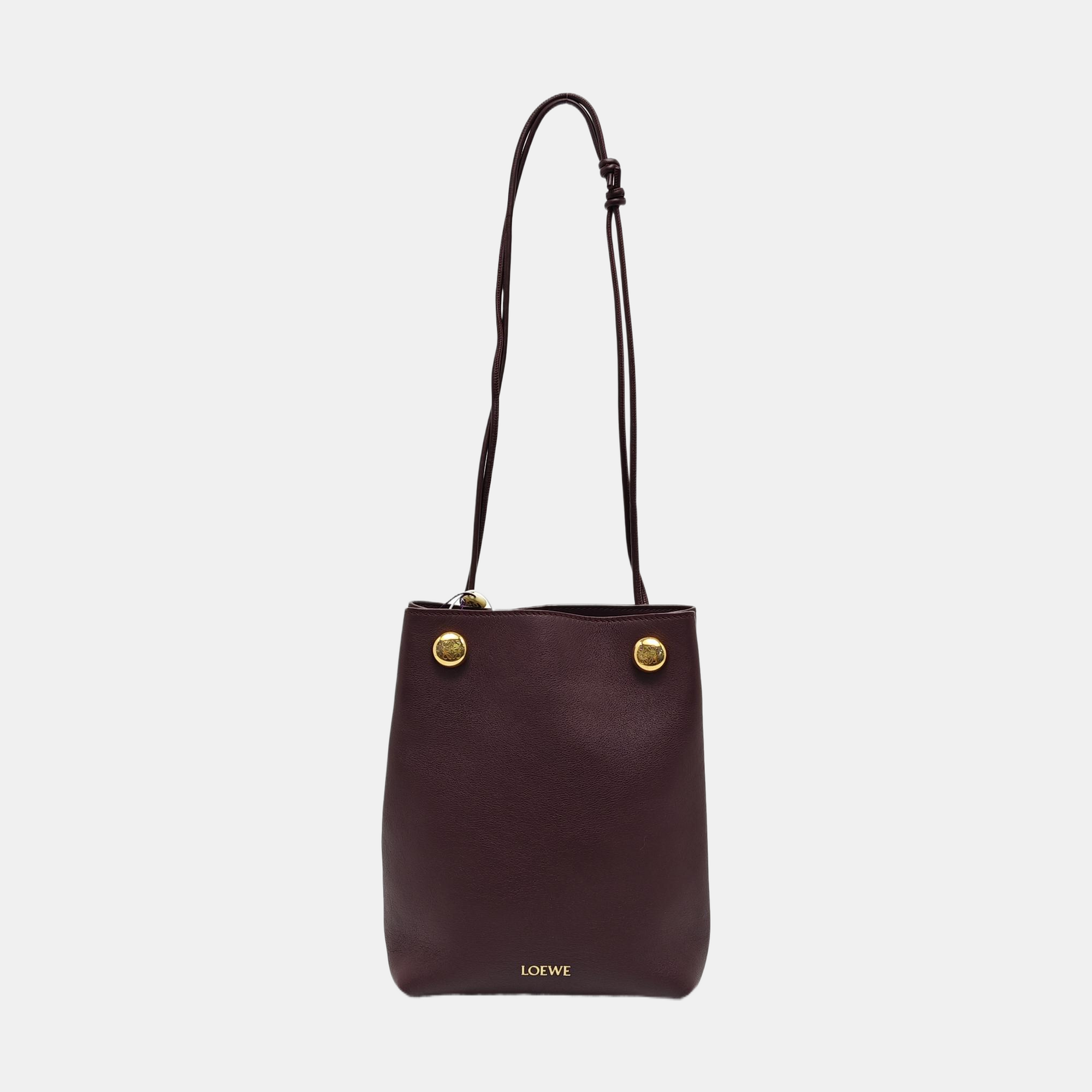 Calfskin Shoulder Bag Red