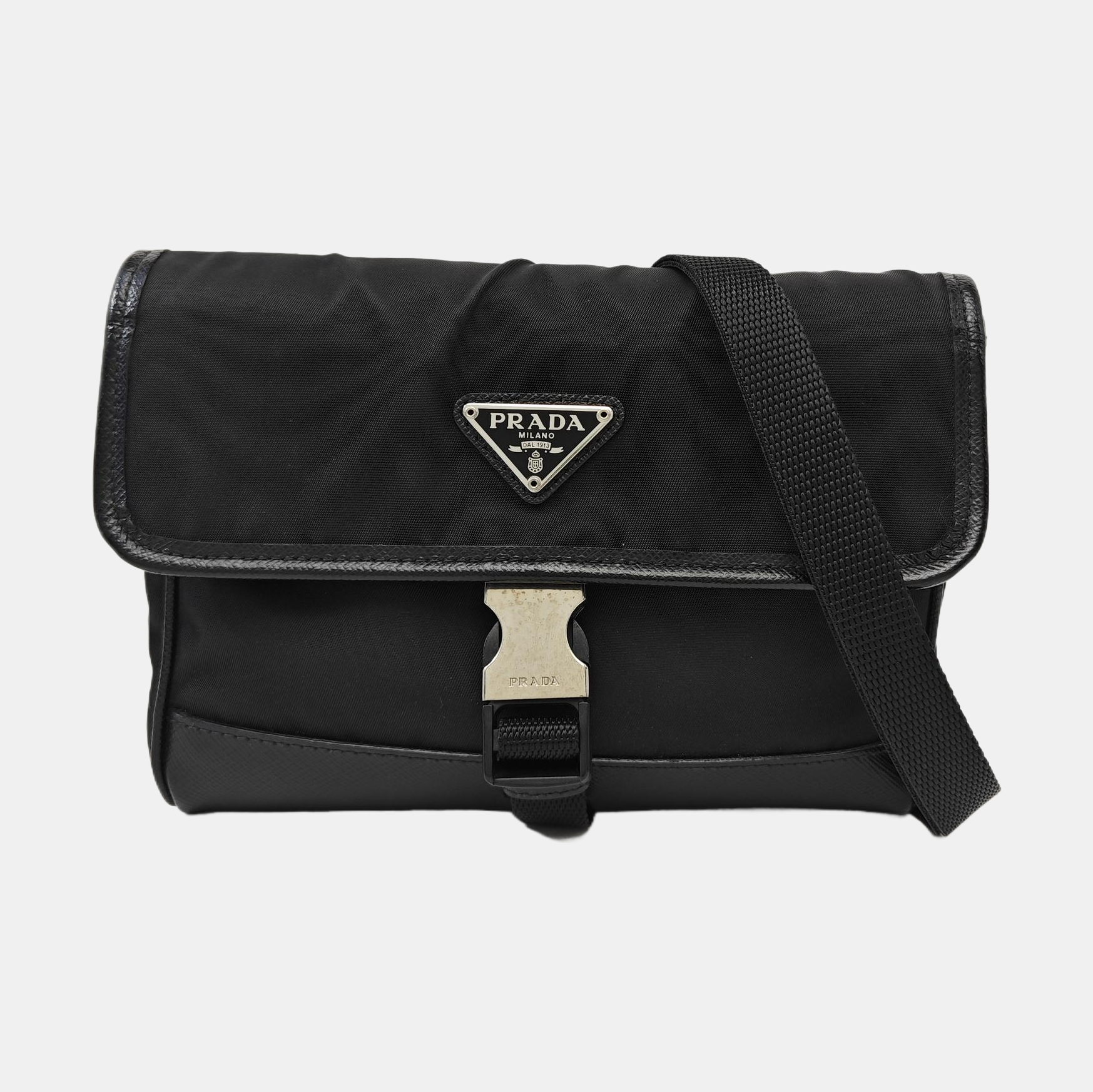 Fold Wallet Nylon Black