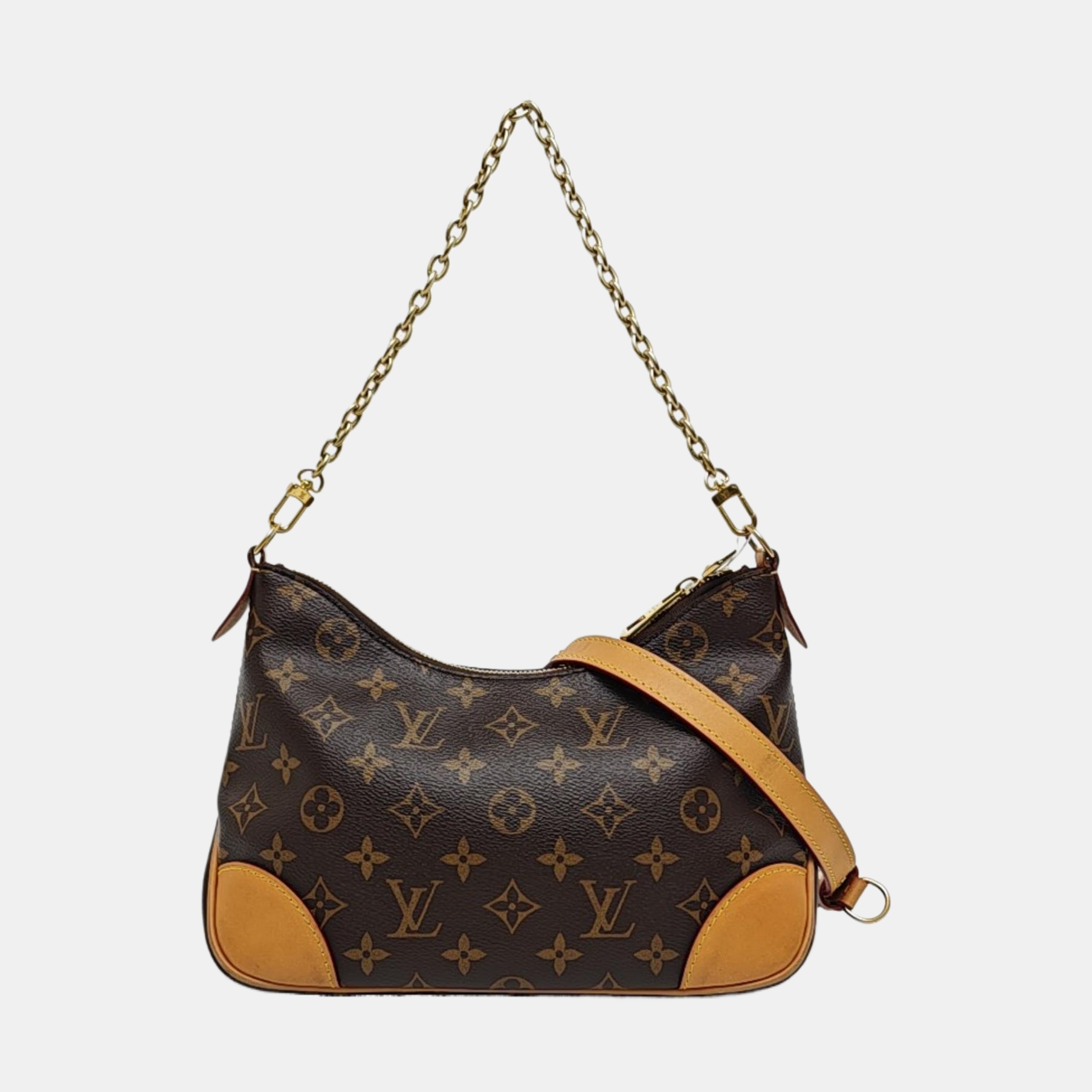 BOULOGNE Monogram Coated Canvas Brown