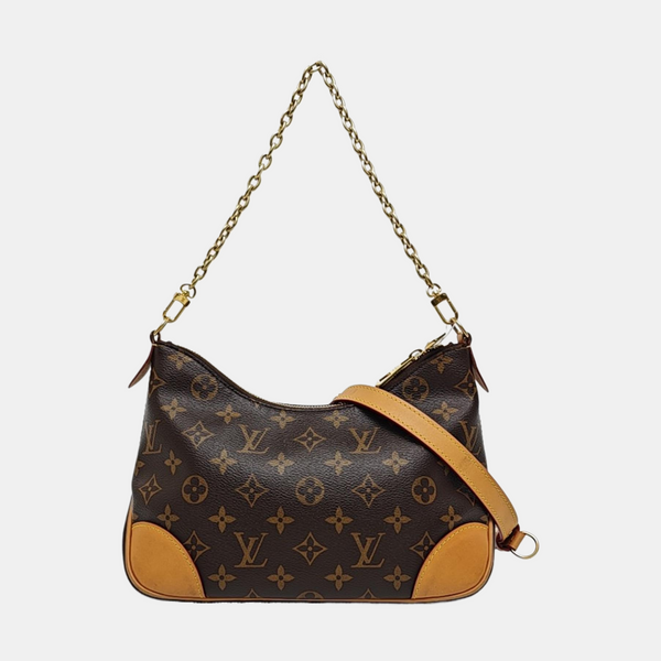BOULOGNE Monogram Coated Canvas Brown