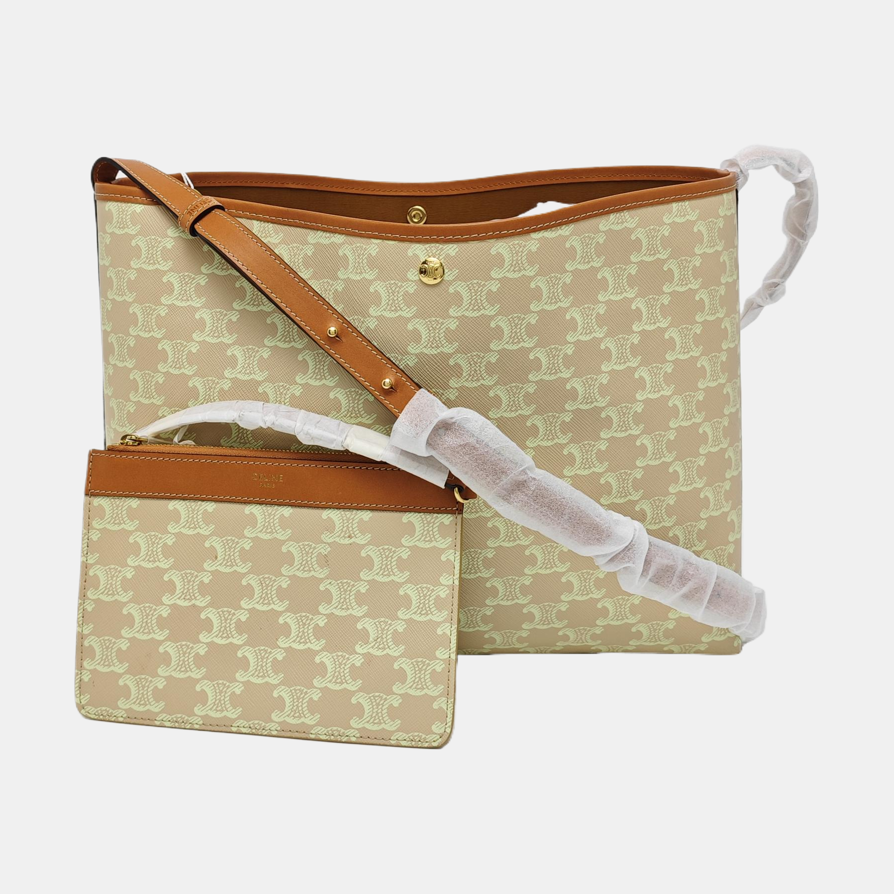 SOFT SHOPPER Coated Canvas Beige