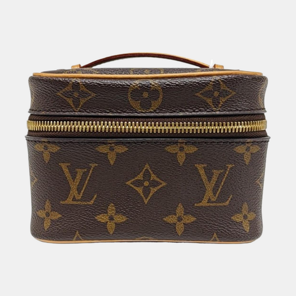 NICE Super Mini Monogram Coated Canvas Brown