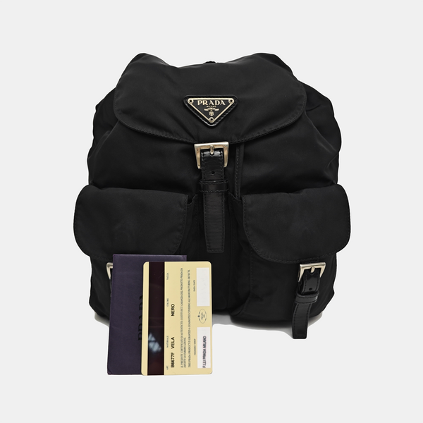 Vela Small Nylon Black