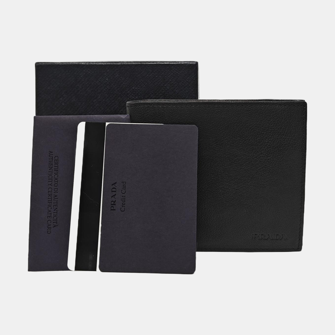 Calfskin Wallet Black
