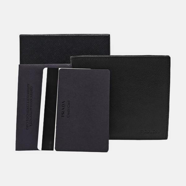 Calfskin Wallet Black