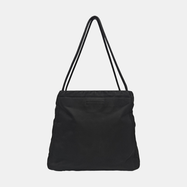 Nylon Shoulder Bag Black