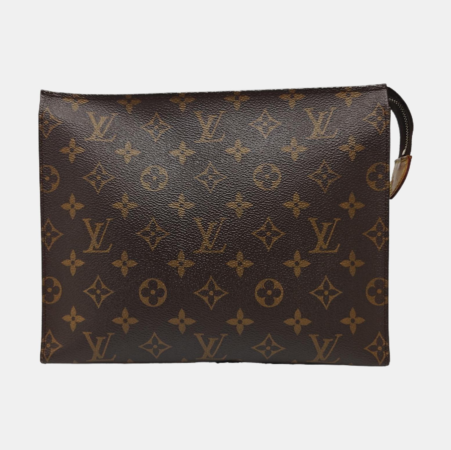 TOILET POCKET 26 Monogram Coated Canvas Brown