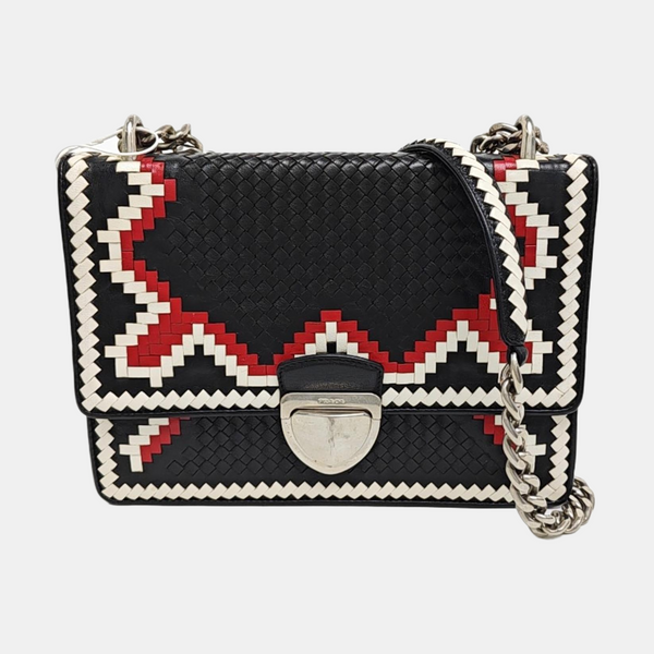 Calfskin Shoulder Bag Black