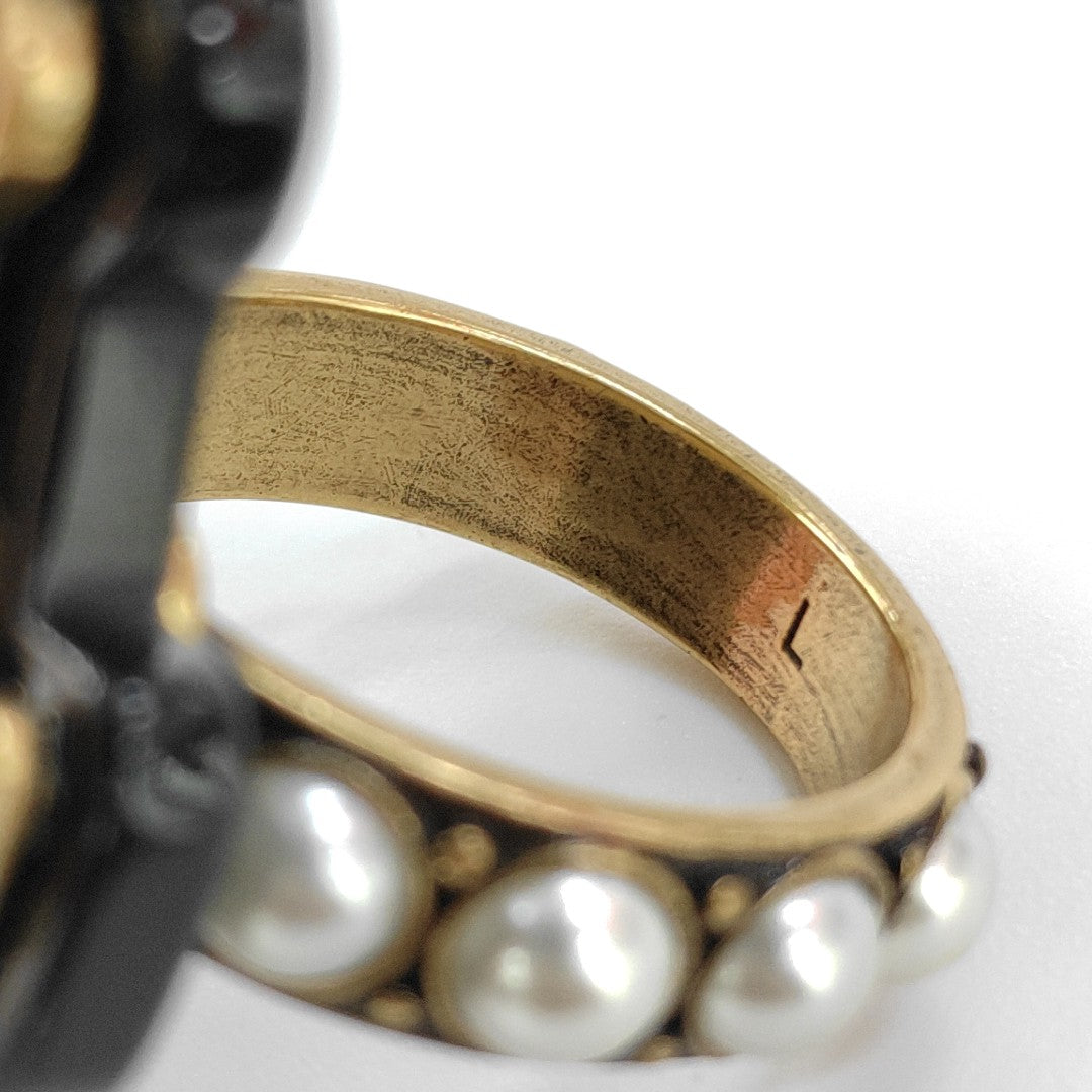 Metal Gold Ring EU 54