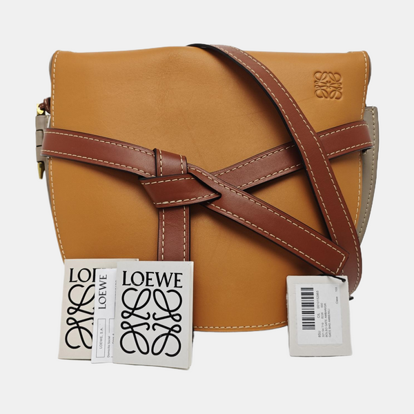Gate Small Calfskin Brown