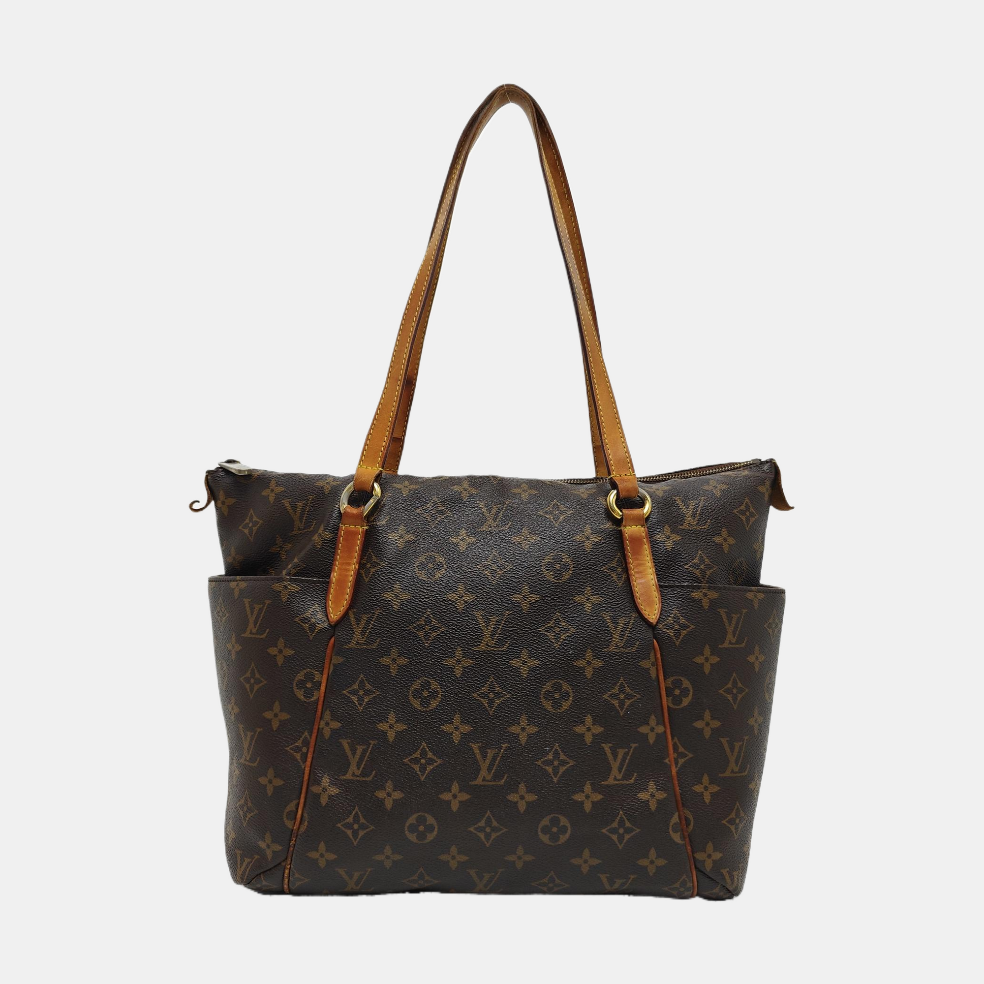 TOTALLY MM Monogram Coated Canvas Brown