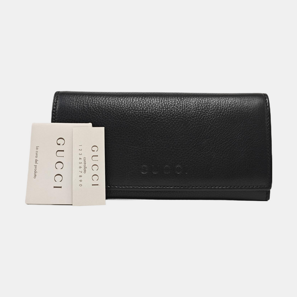 Calfskin Clutch Black