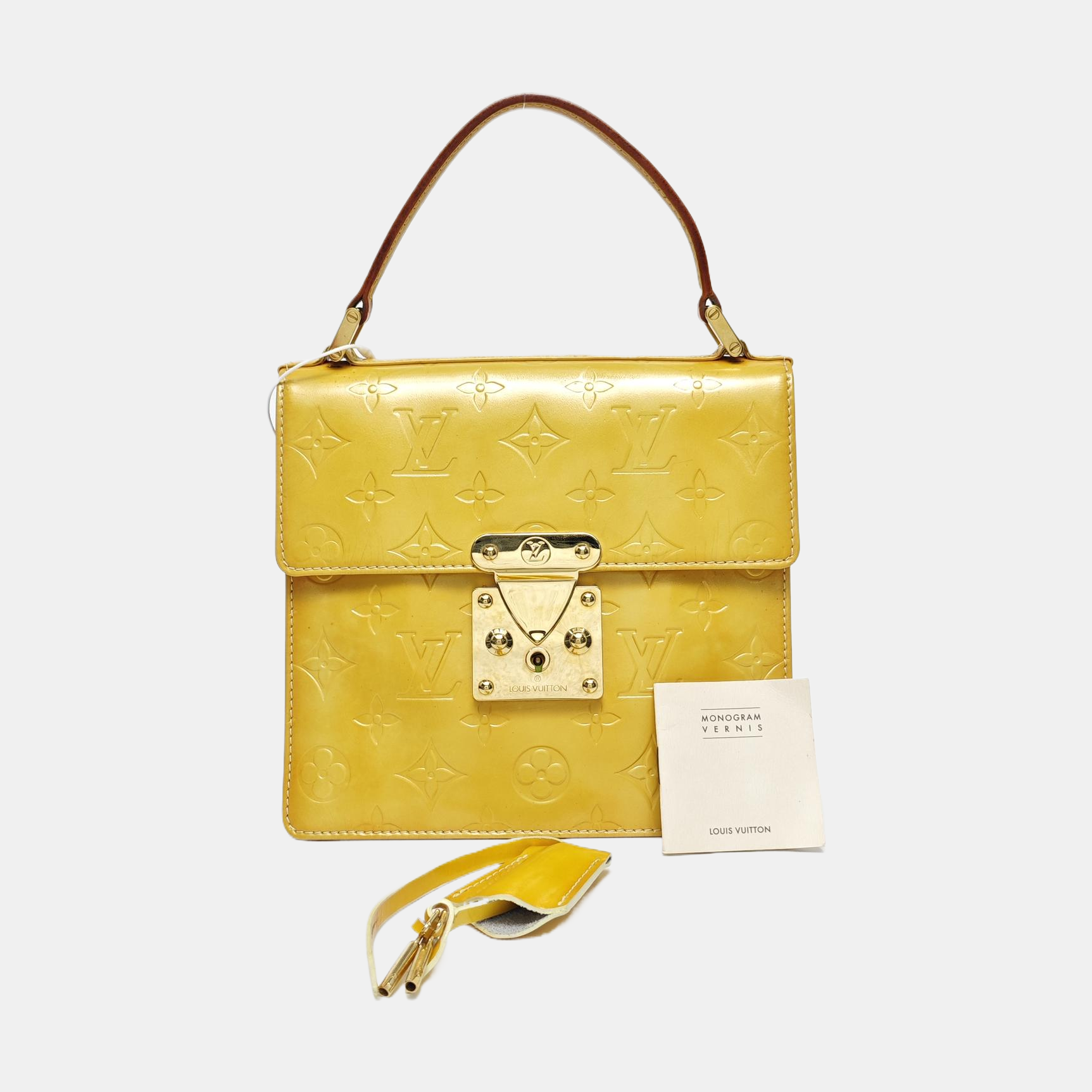 SPRING STREET Patent Leather Yellow