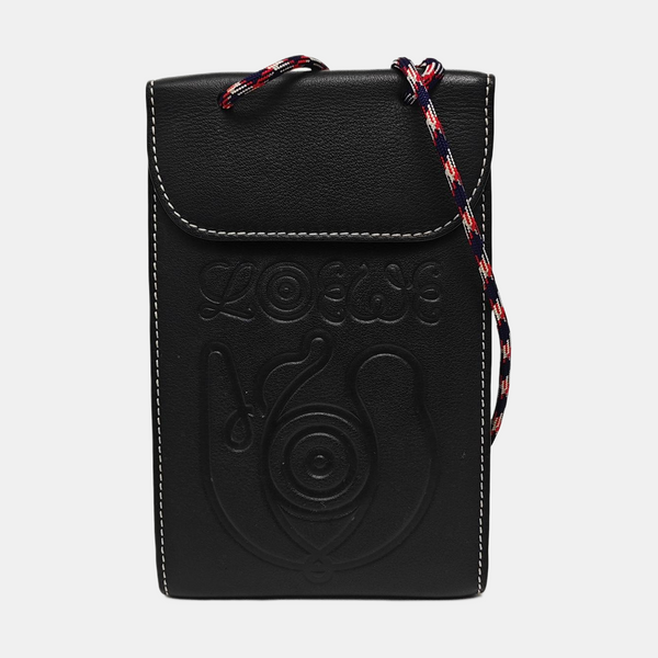 Calfskin Shoulder Bag Black