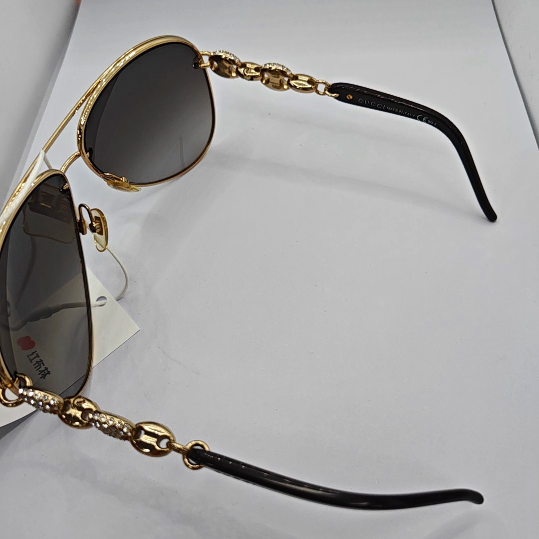 Gray Synthetic Sunglasses