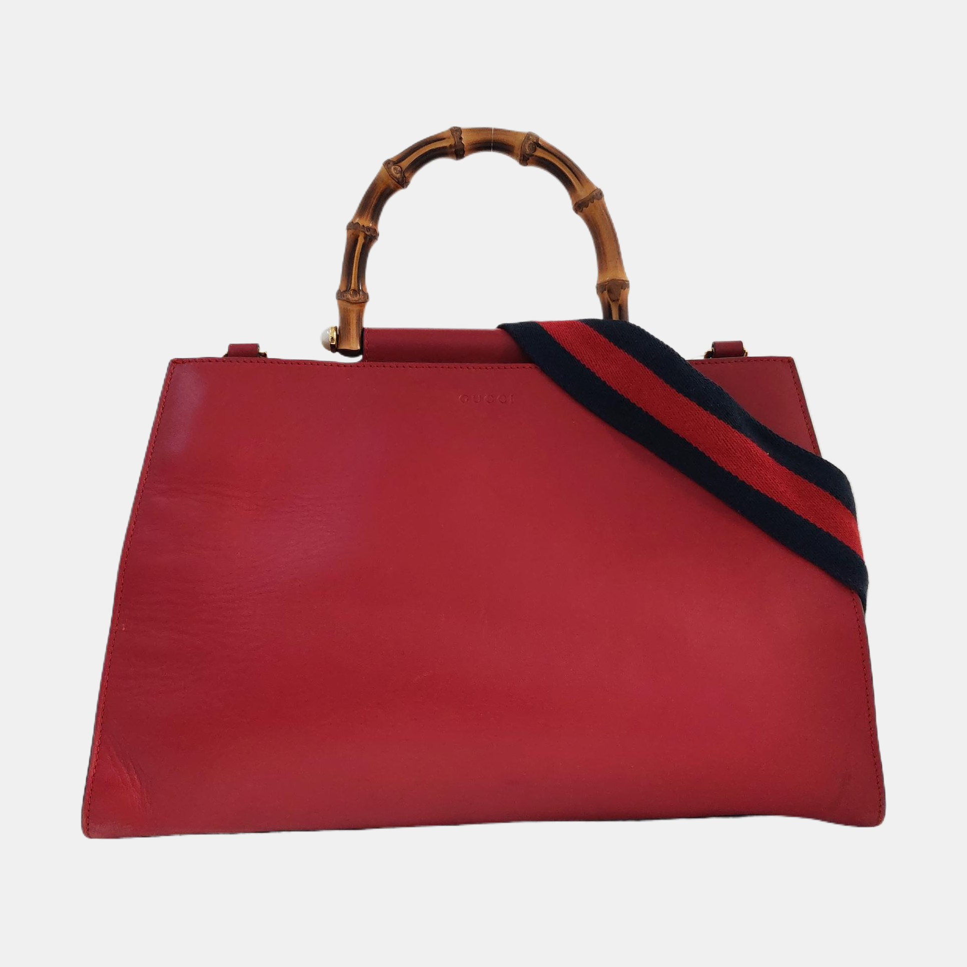 Nymphaea Medium Calfskin Red
