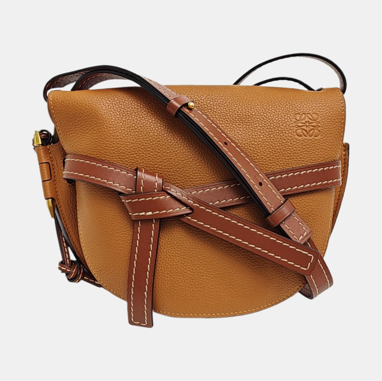 Gate Small Calfskin Brown
