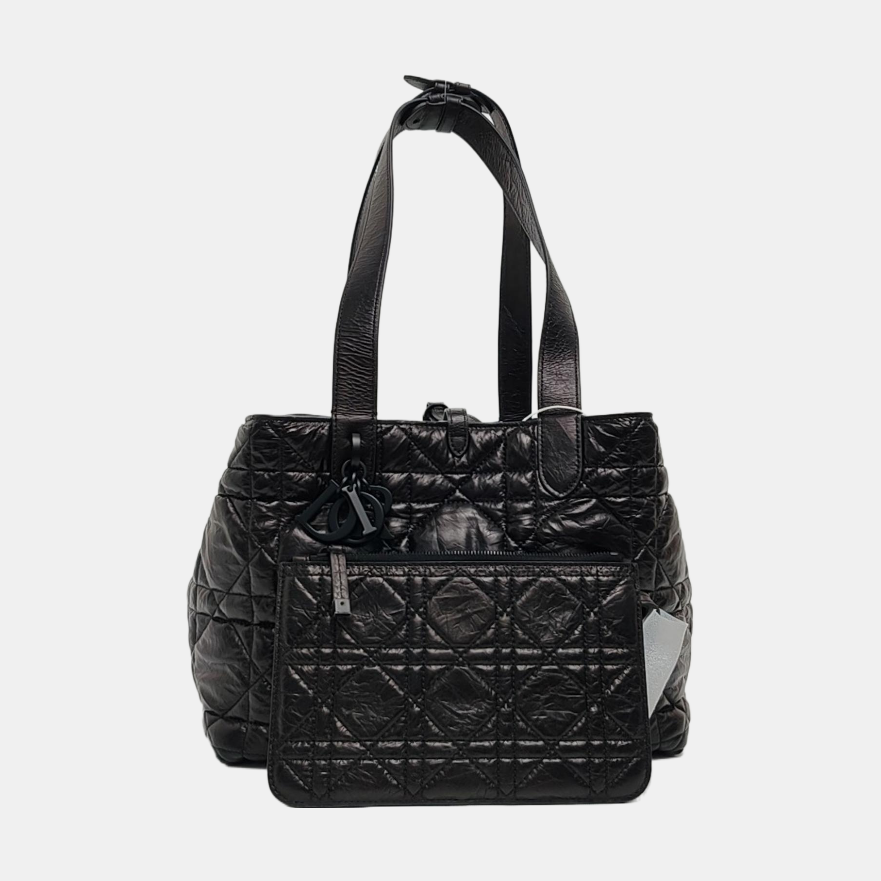 Toujours Medium Cannage Calfskin Black
