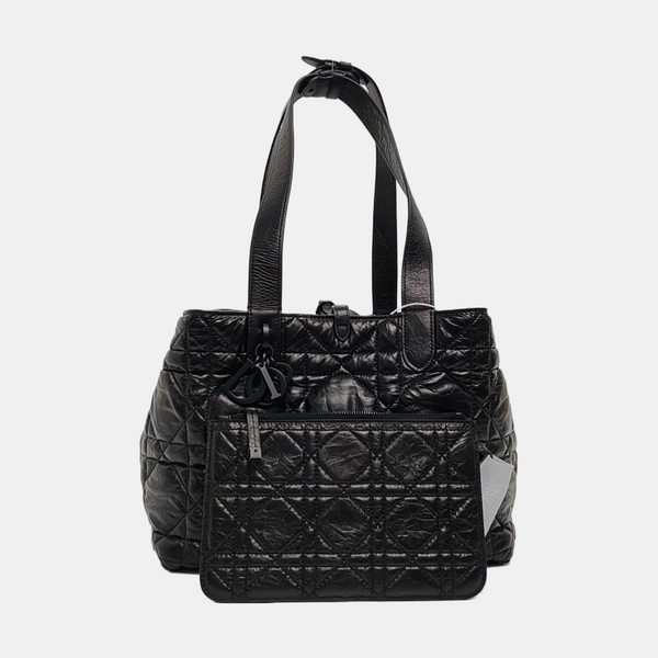 Toujours Medium Cannage Calfskin Black