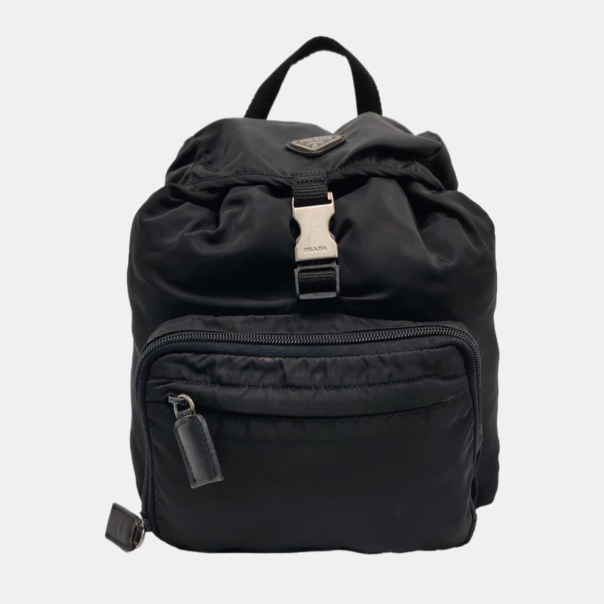 Nylon Backpack Black