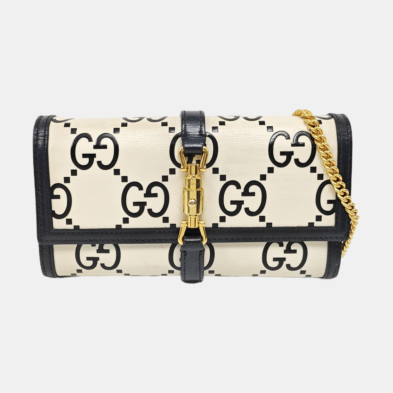 Jackie 1961 Mini Monogram Calfskin White