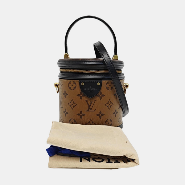 CANNES PM Monogram Coated Canvas Brown
