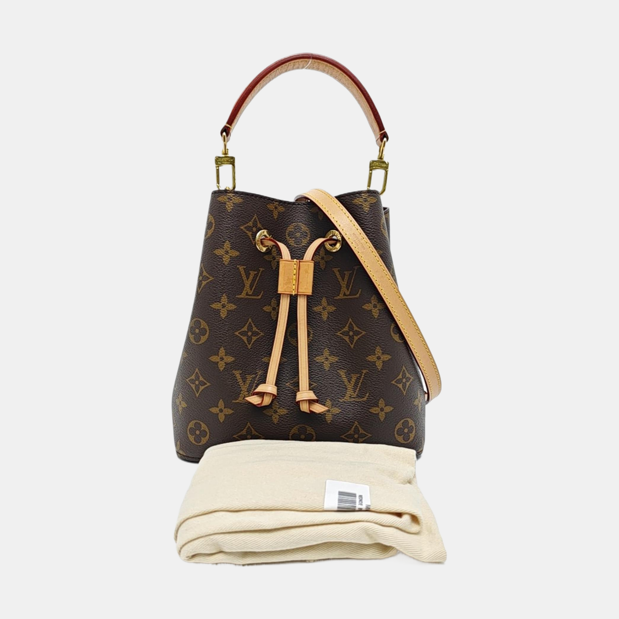 NÉONOÉ BB Monogram Coated Canvas Brown