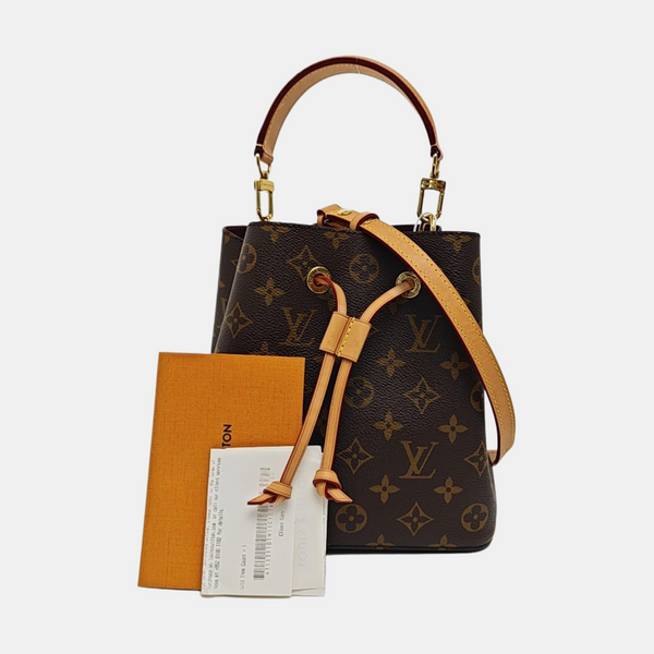 NÉONOÉ BB Monogram Coated Canvas Brown