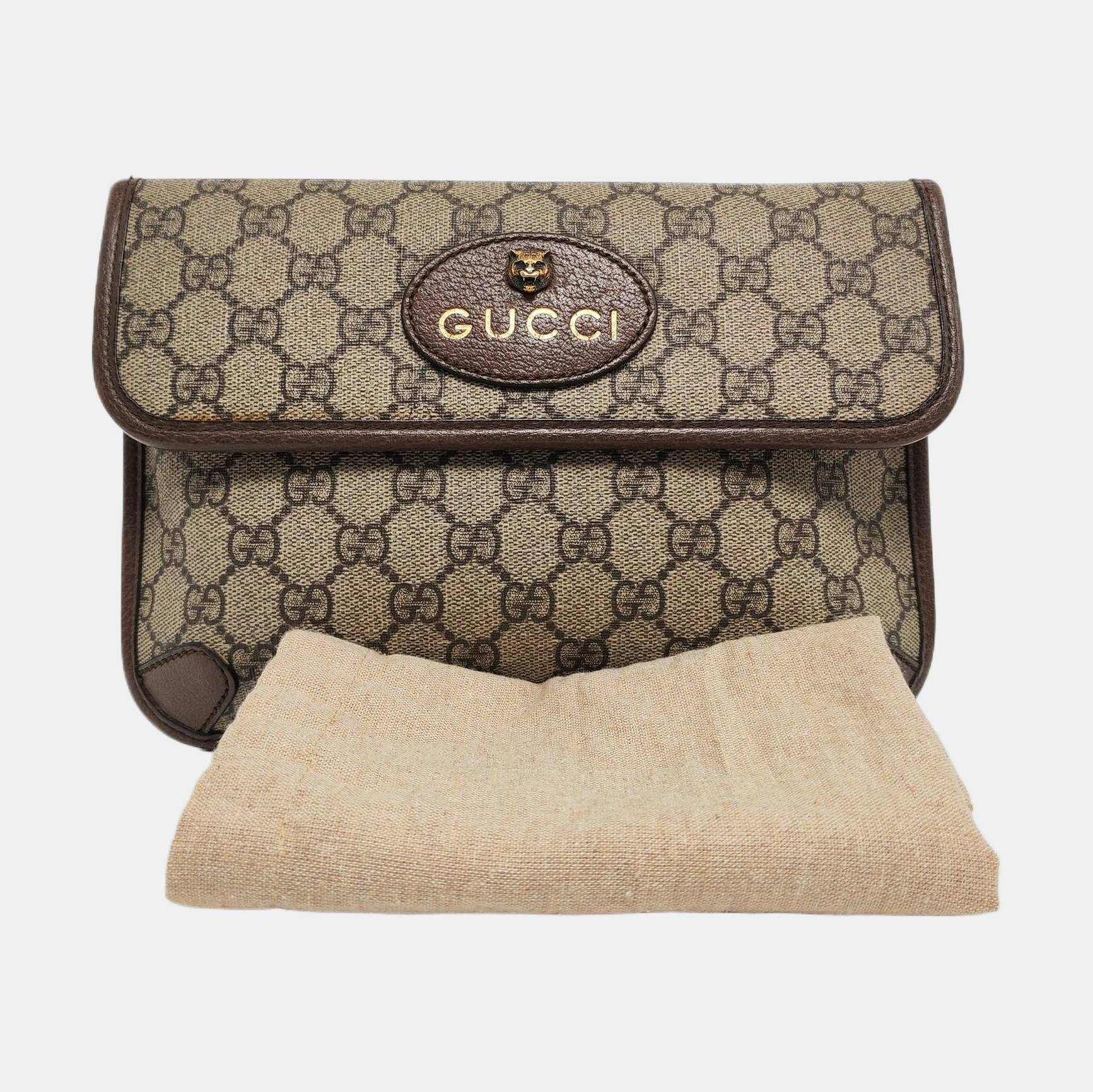 Neo Vintage Monogram Coated Canvas Beige