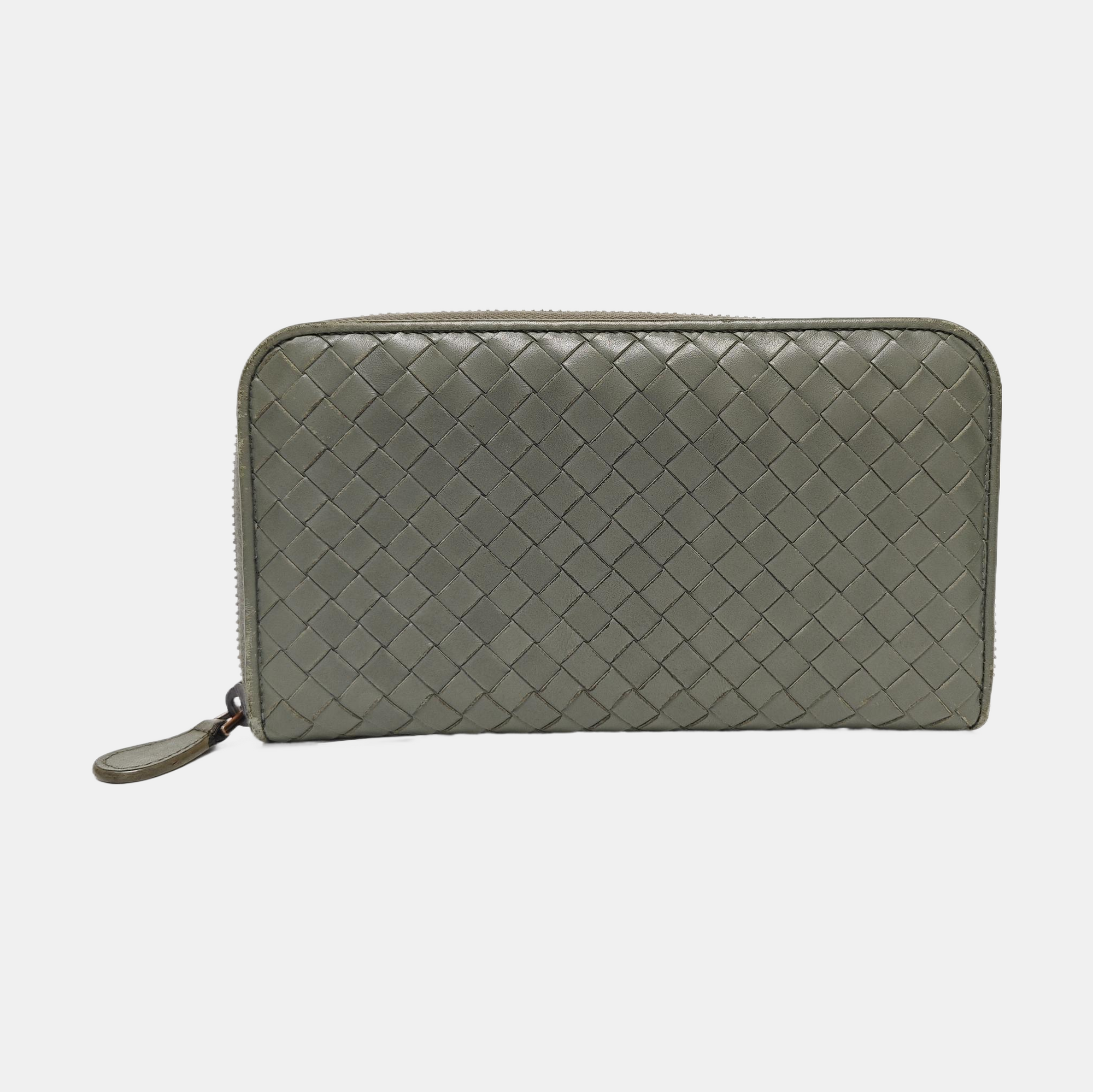 Calfskin Wallet Green