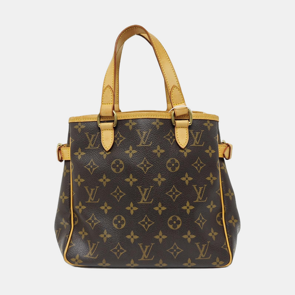BATIGNOLLES PM Monogram Coated Canvas Brown