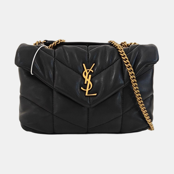 PUFFER Quilted Lambskin Black
