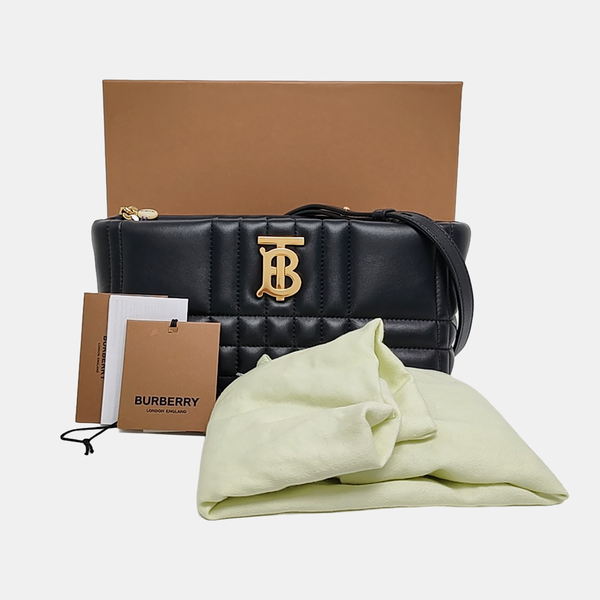 Lola Small Quilted Lambskin Black