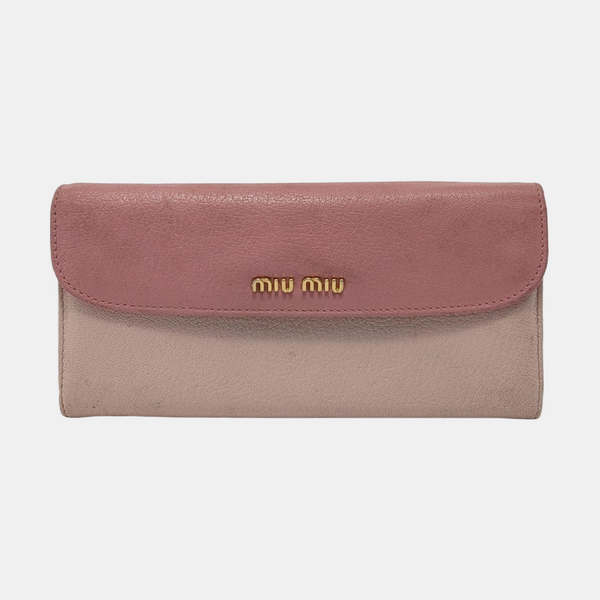 Calfskin Wallet Pink