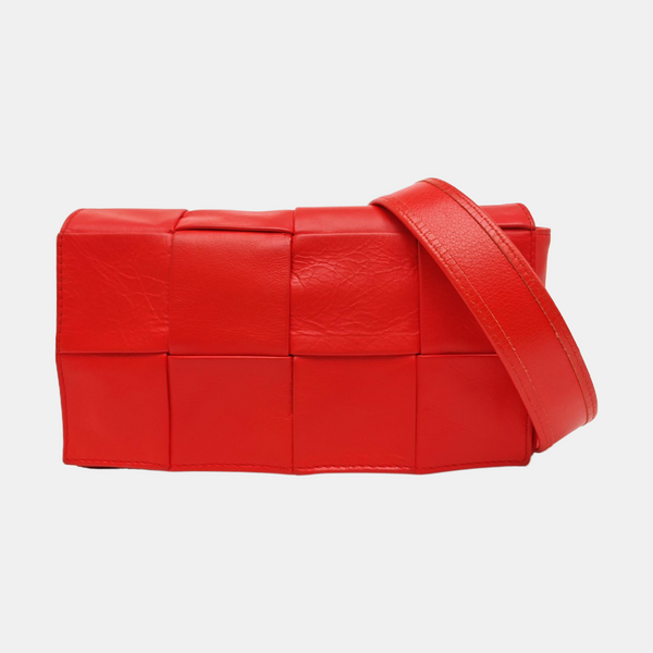 Cassette Small Calfskin Red