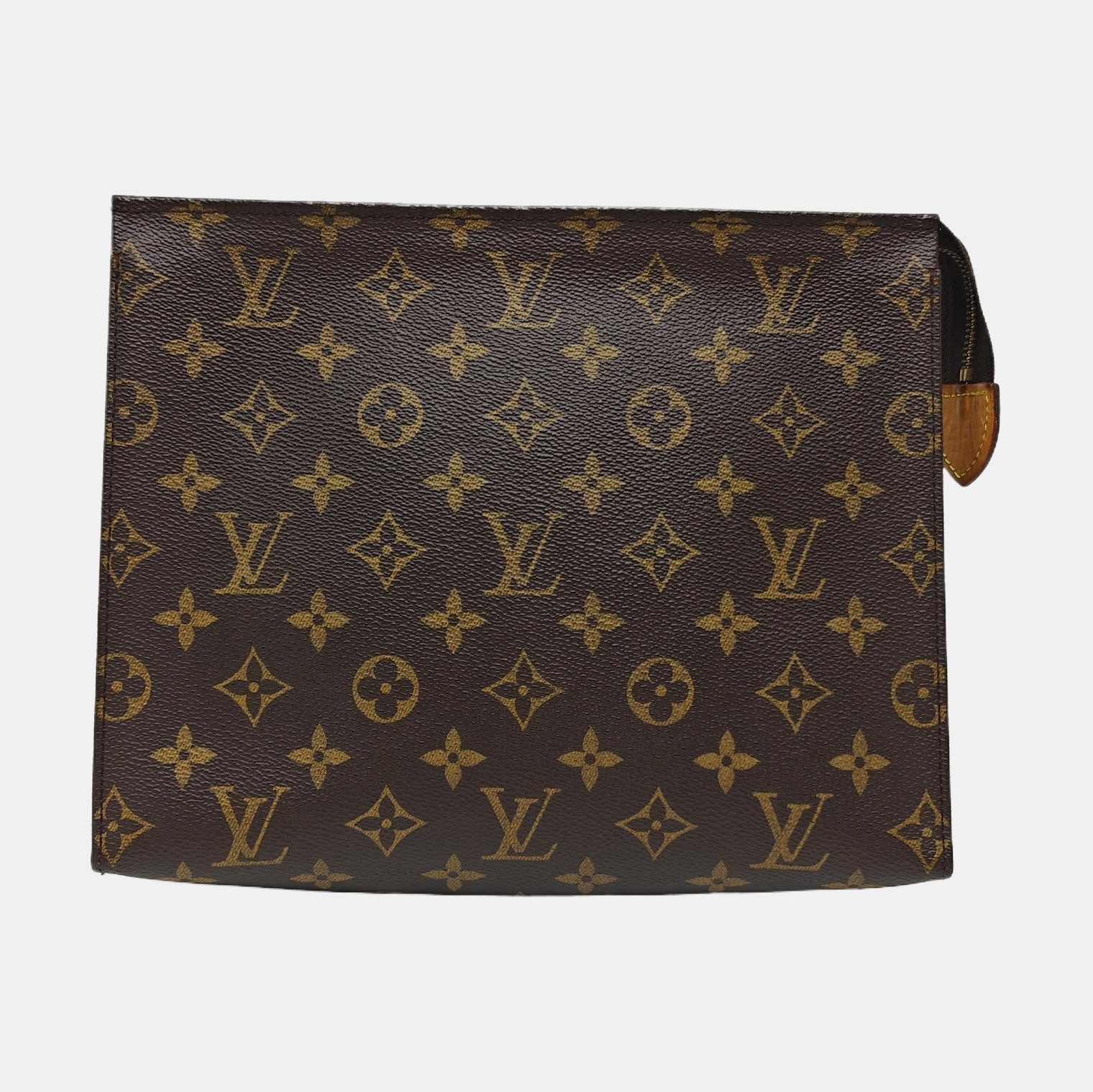 TOILET POCKET 26 Monogram Coated Canvas Brown