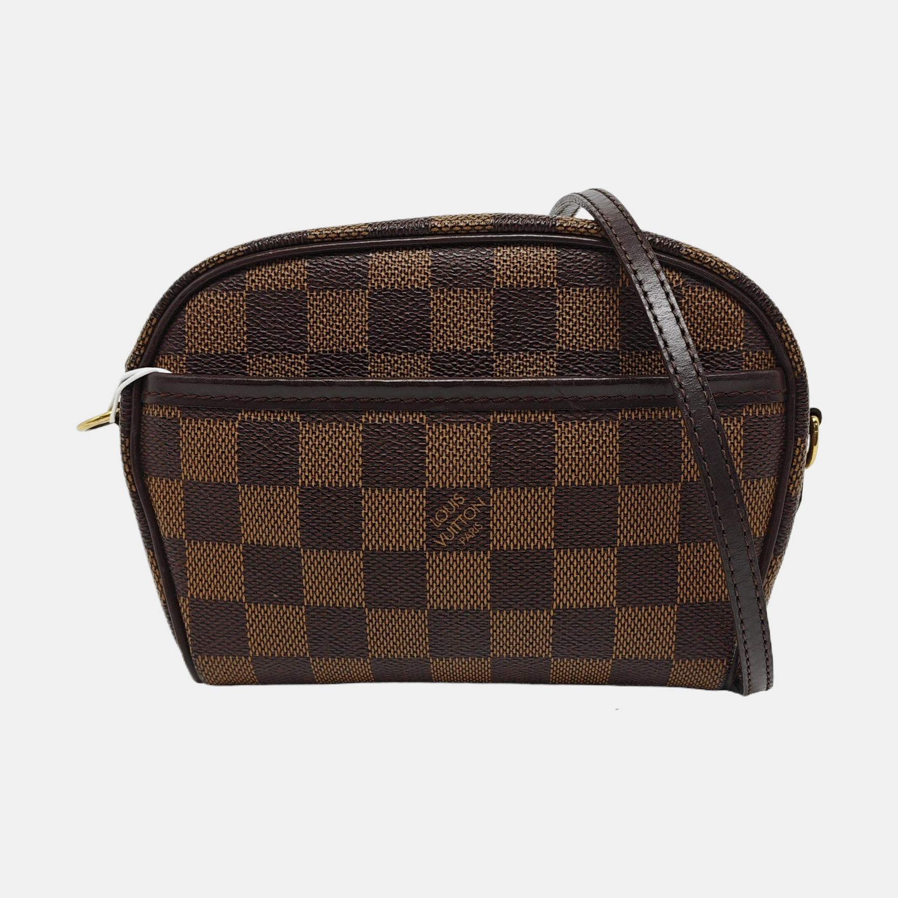 IPANEMA Damier Ebene Coated Canvas Brown