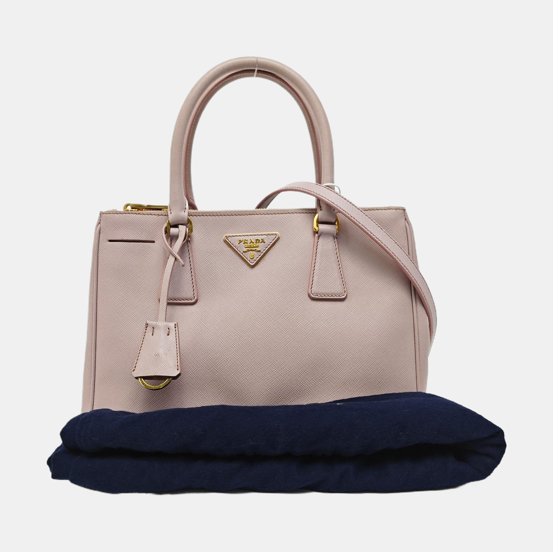 Galleria Medium Saffiano Calfskin Pink