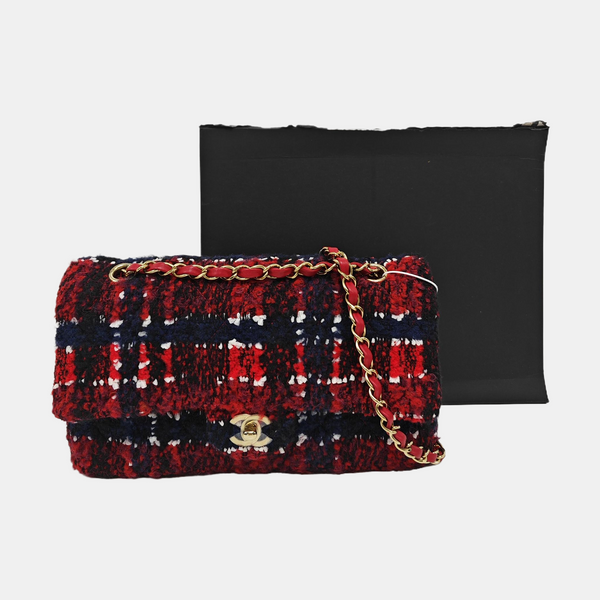 CLASSIC FLAP Medium Fabric Red