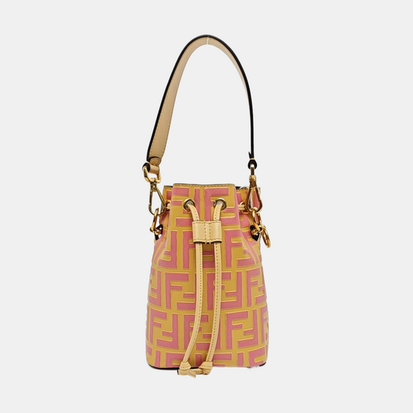 Mon Tresor Mini Calfskin Yellow