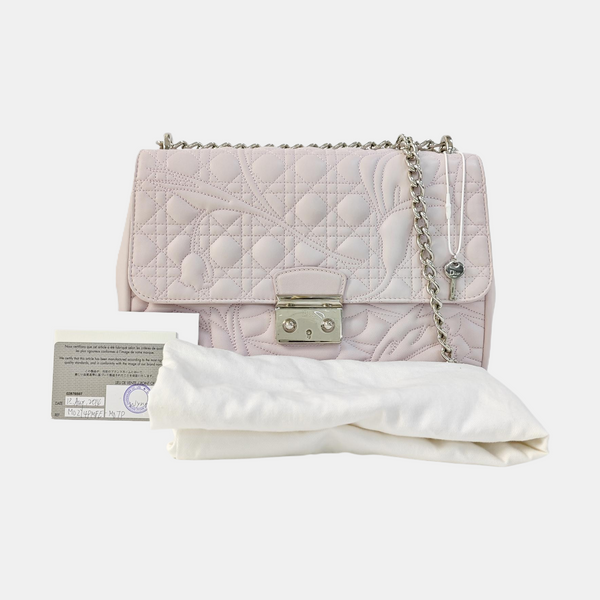 Miss Dior Cannage Calfskin Pink