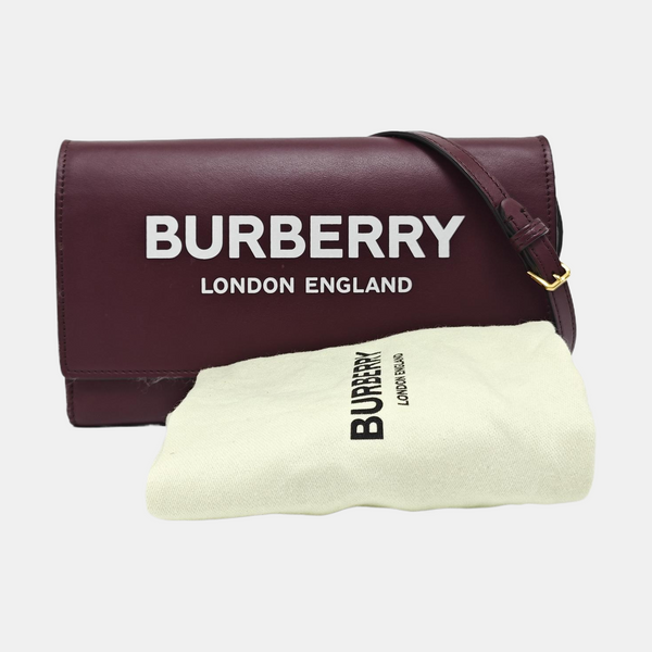 Calfskin Shoulder Bag Red