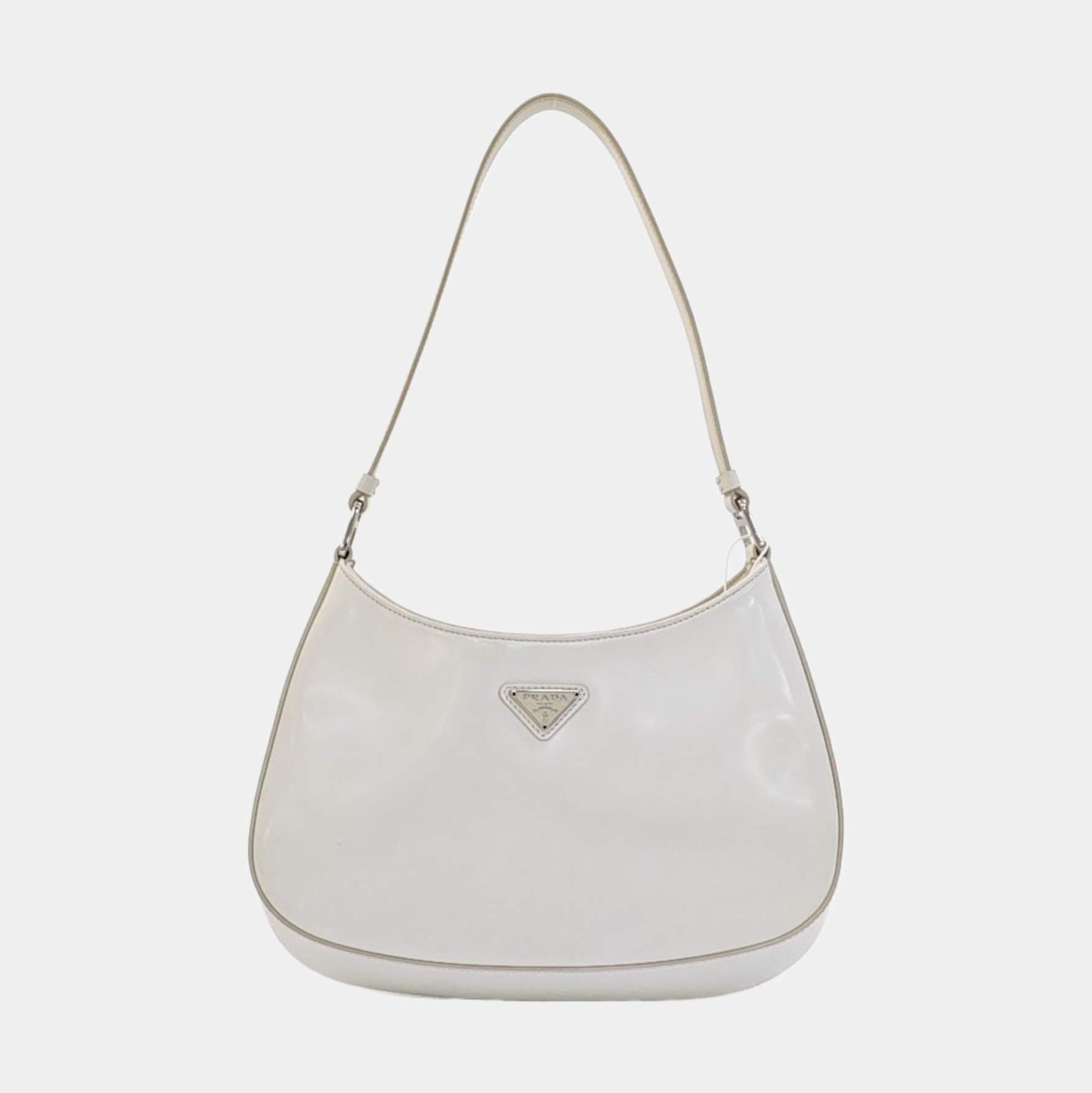 Cleo Saffiano Calfskin White