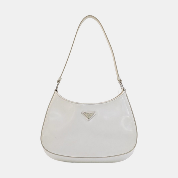 Cleo Saffiano Calfskin White