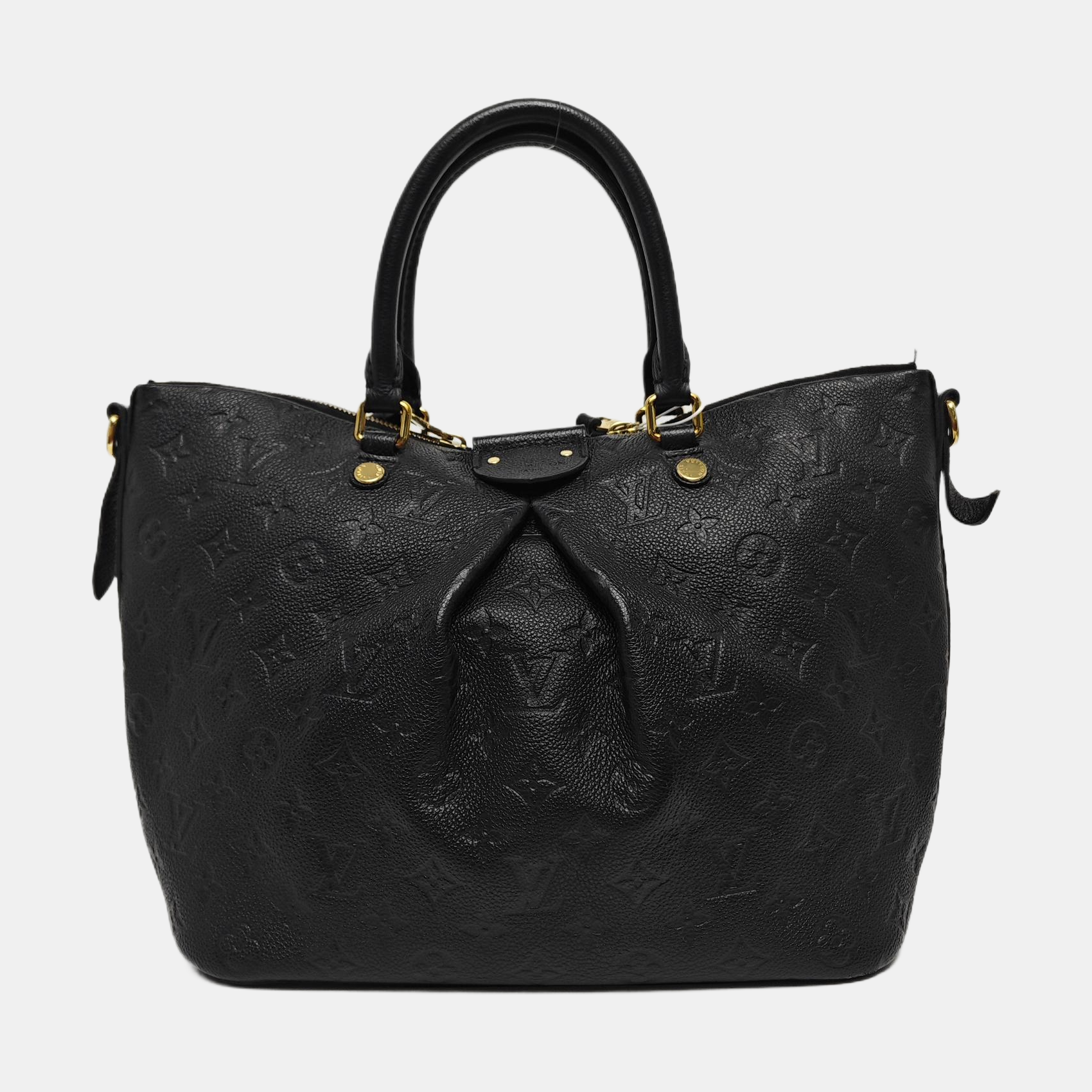 MAZARINE Monogram Calfskin Black