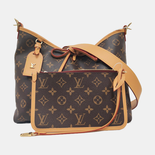 CARRYALL PM Monogram Coated Canvas Brown