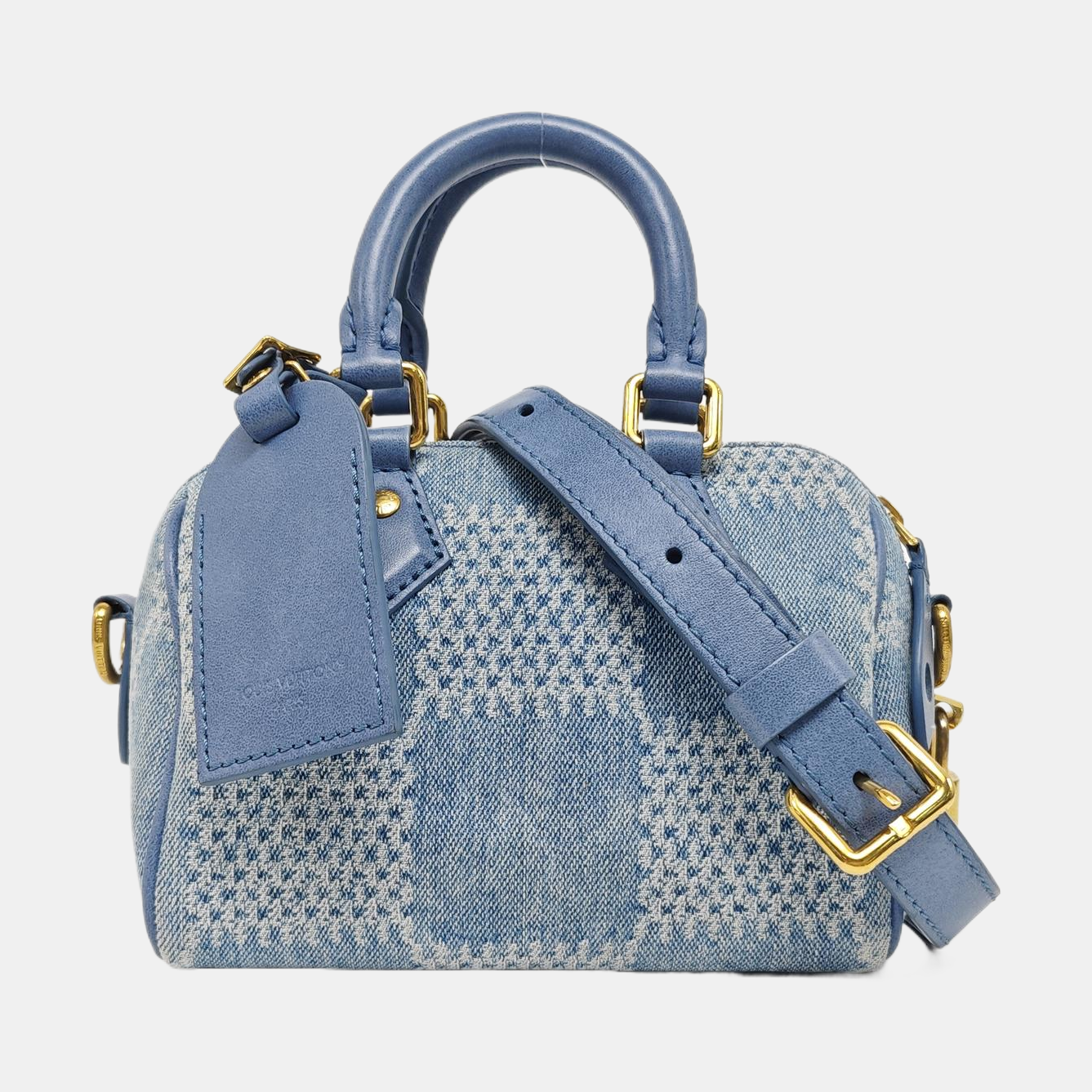 SPEEDY 18 Damier Canvas Blue