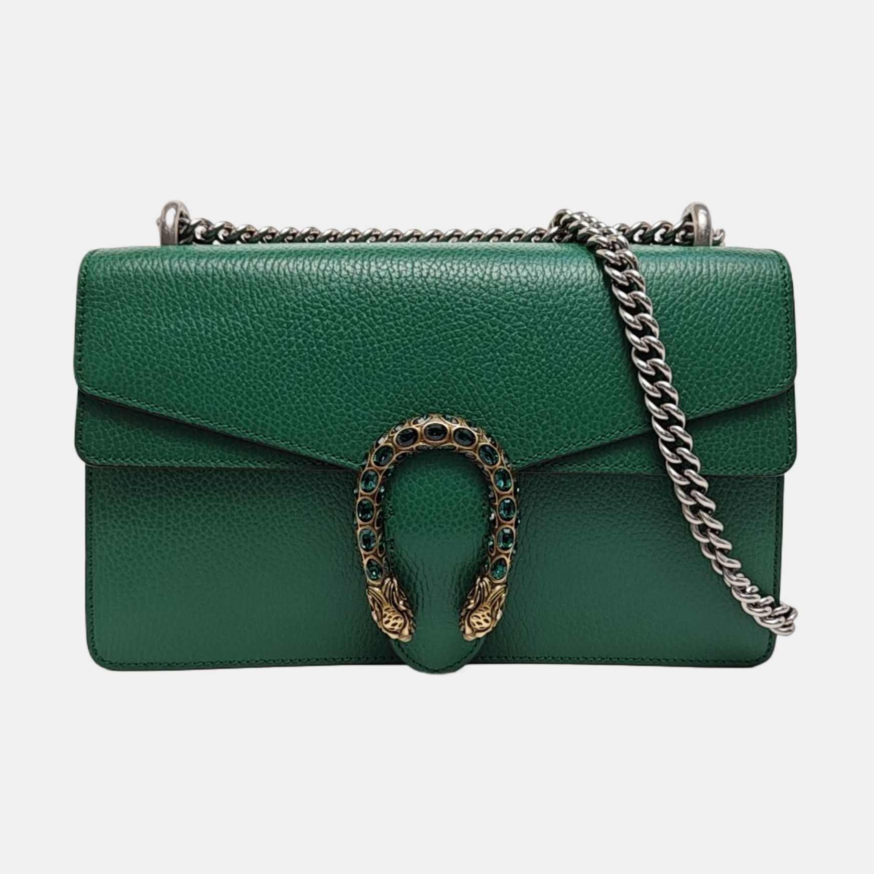 Dionysus Small Calfskin Green