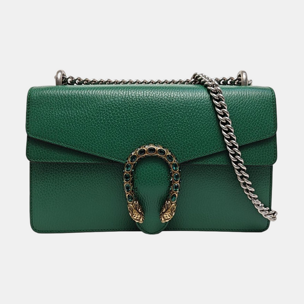 Dionysus Small Calfskin Green