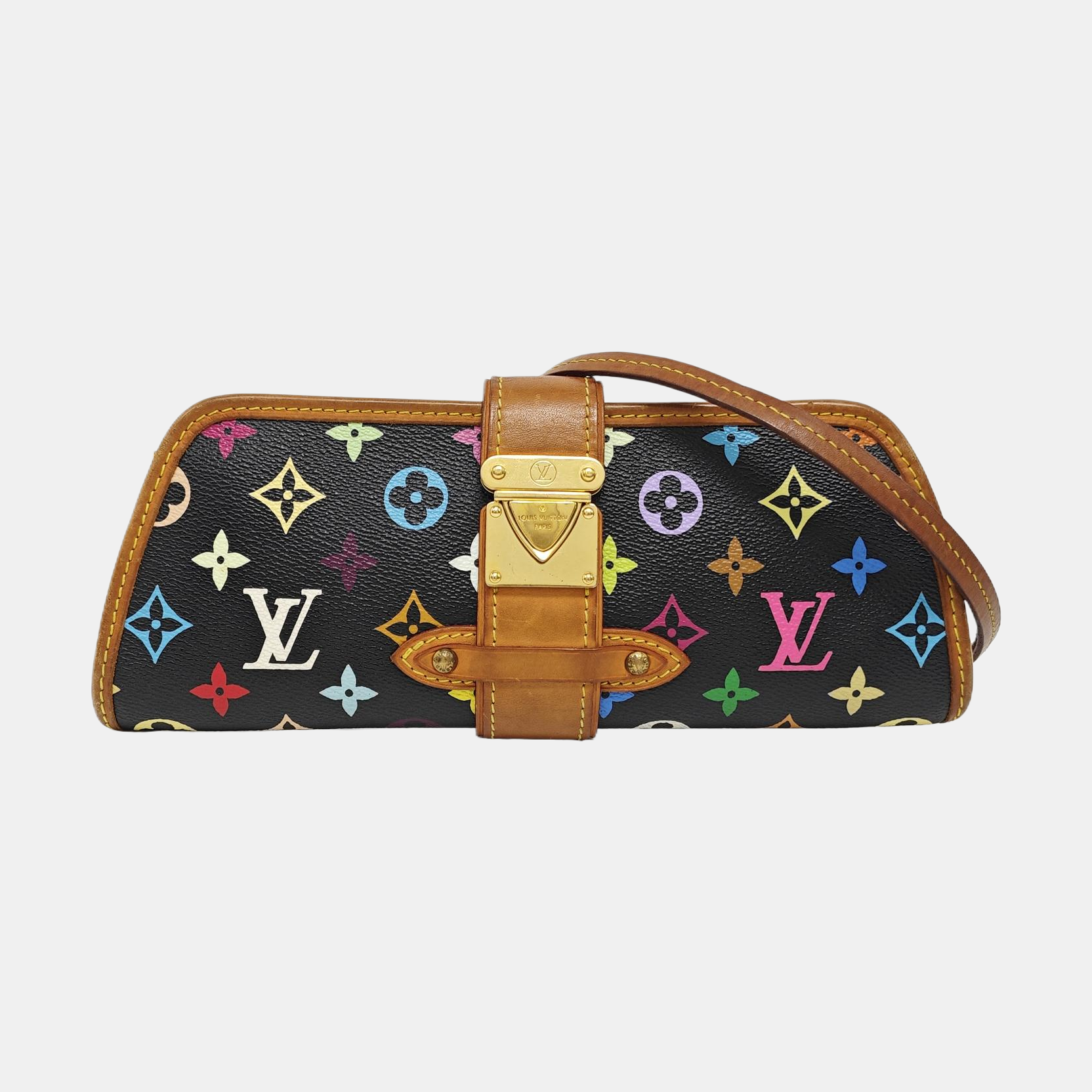 LV × TM SHIRLEY Monogram Coated Canvas Black